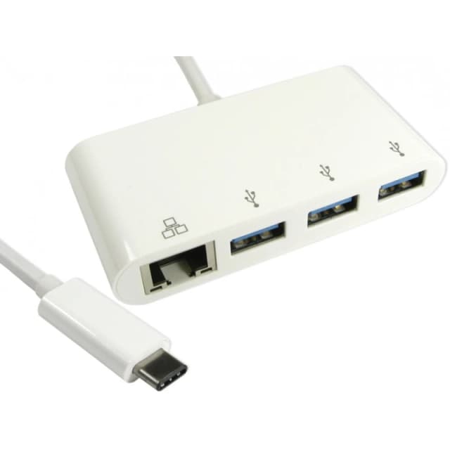 Cables Direct USB3C-ETHGHUBA laptop dock/port replicator USB 3.2 Gen 1