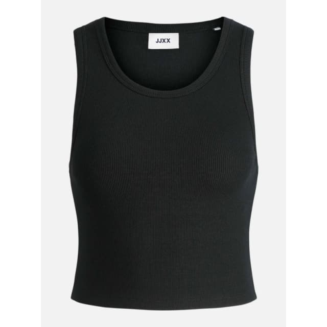 JJXX Fallon Sleeveless Ribbed Top Ladies Black female 8 (XS)