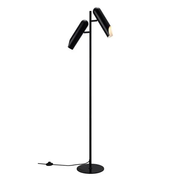 Rochelle Multi Arm Floor Lamp Black GU10