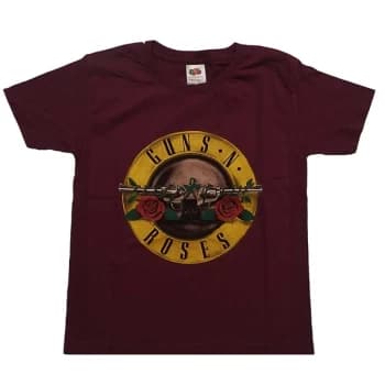 Guns N' Roses - Classic Logo Kids 11-12 Years T-Shirt - Red