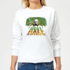 Toy Story Half Doll Half-Spider Womens Sweatshirt - White - 3XL