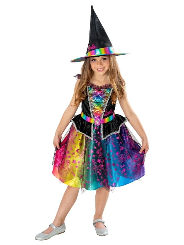 Rubie's Barbie Beautiful Witch Kids Costume Size: 3-4 Years Multicolor Unisex 3-4 Years
