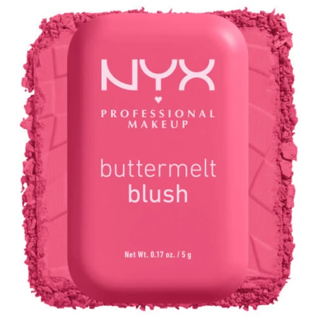 NYX Professional Makeup Buttermelt Powder Blush up to 12H Wear, Fade and Transfer Resistant (Various Shades) - Getting Butter