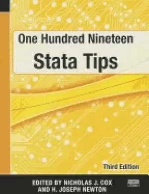 one hundred nineteen stata tips third edition