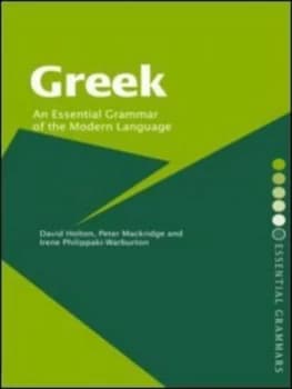 Greek by David Holton Book