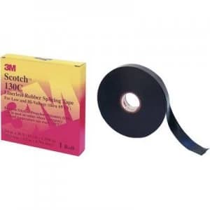 3M Scotch 130C 7000006085 Repair tape Scotch 130C Black (L x W) 9m x 19mm