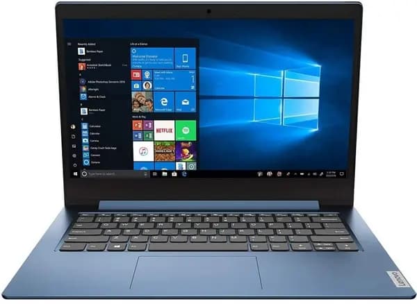 Lenovo IdeaPad 1 14 Intel Celeron N4020 1.1GHz, 4GB RAM, 64GB eMMC, 14" HD TN, Intel UHD, Windows 10 Home in S mode Laptop - 81VU0001UK 81VU000
