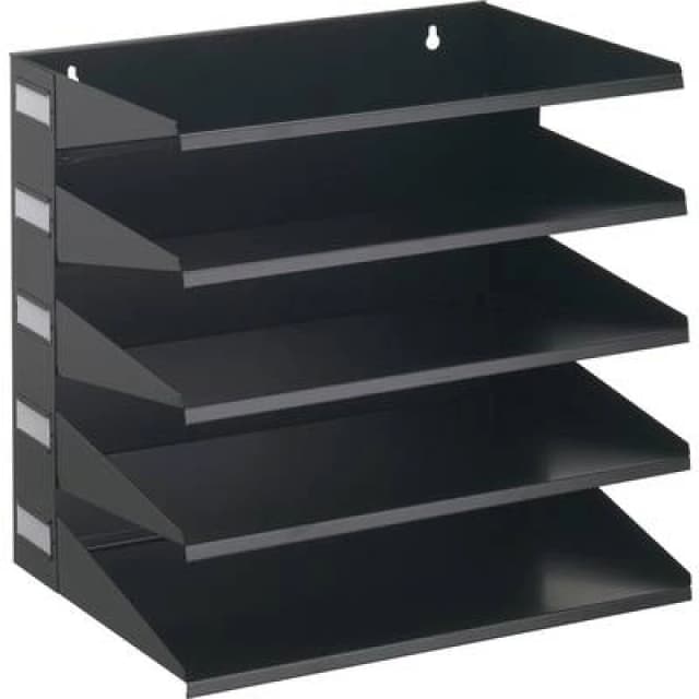 Durable Durable Receipt tray 336001 Black A4 No. of compartments: 5 336001