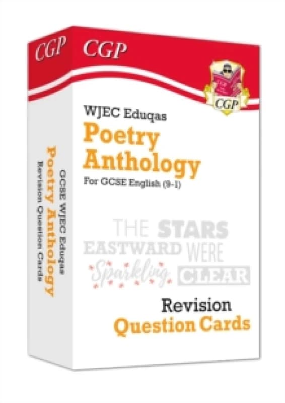 GCSE English WJEC Eduqas Poetry Anthology Revision Question Cards (For exams in 2026) Hardback