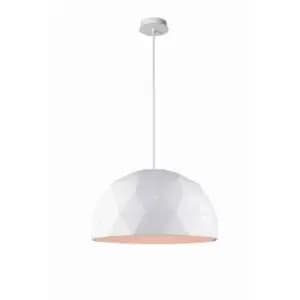 Lucide OTONA - Pendant Light - Ø60cm - 3xE27 - White