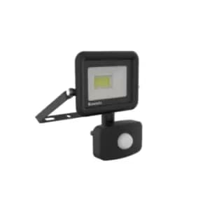Kosnic Rhine II, LED Flood Light 30W with PIR sensor 3000K Black - RHI30-W30/S