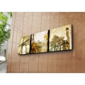 3090C-38 Multicolor Decorative Canvas Painting