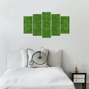 5MX-127 Multicolor Decorative MDF Painting (5 Pieces)