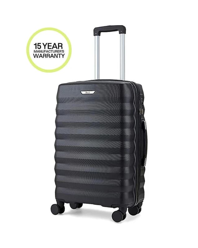 Rock Rock Berlin Medium Suitcase Black IL54601