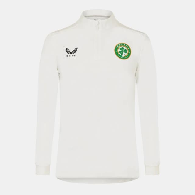 Castore Ireland Matchday Quarter Zip 2023 Adults White male XL