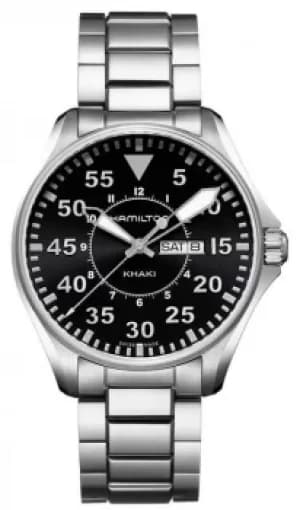 Hamilton Khaki Pilot Quartz Stainless Steel H64611135 Watch