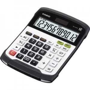 Casio WD-320MT Desk calculator Silver-black Display (digits): 12 solar-powered, battery-powered (W x H x D) 145 x 36 x 195 mm