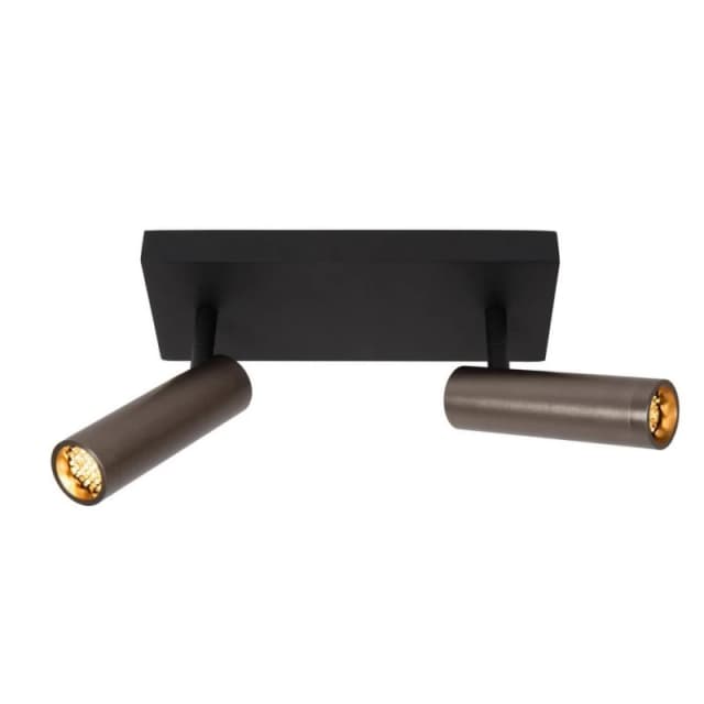 Netlighting Grado Ceiling spotlight 2xGU10 (MR11) Grey iron Grey Unisex