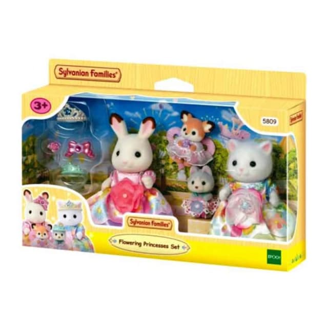 Sylvanian Families Flowering Princesses Set One Colour WE36P Unisex