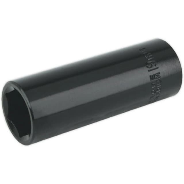 Loops 19mm Forged Deep Impact Socket - 1/2 Inch Sq Drive Chrome Vanadium Wrench Socket Multi