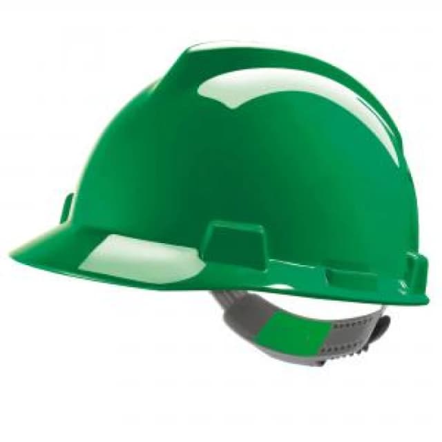 MSA V - Gard Safety Helmet Green