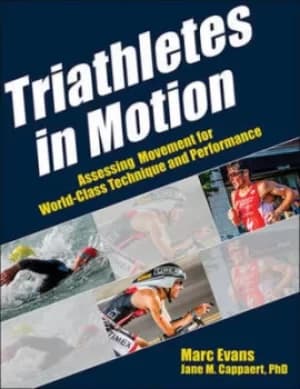 Triathletes in motion by Marc Evans