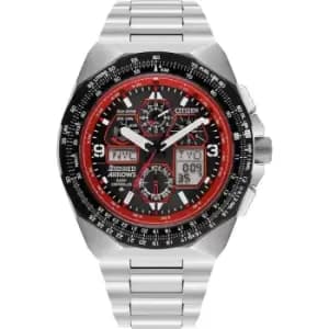 Mens Citizen Alarm Chronograph Radio Controlled Watch