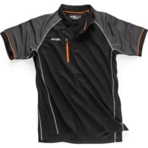 Scruffs Trade Active Polo Black L