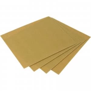 Faithfull Glasspaper Sandpaper 0 Pack of 25