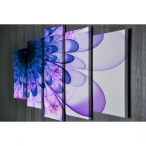 BC029 Multicolor Decorative Canvas Painting (5 Pieces)