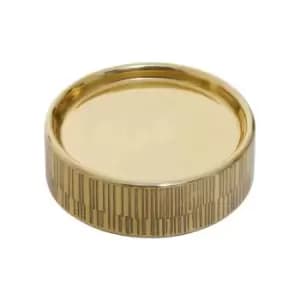 Interiors By Ph Aluminium Soap Dish Gold Finish