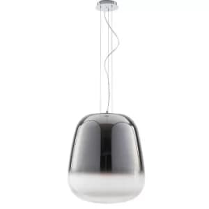SMOKE Dome Pendant Ceiling Light Grey 45x52.7cm