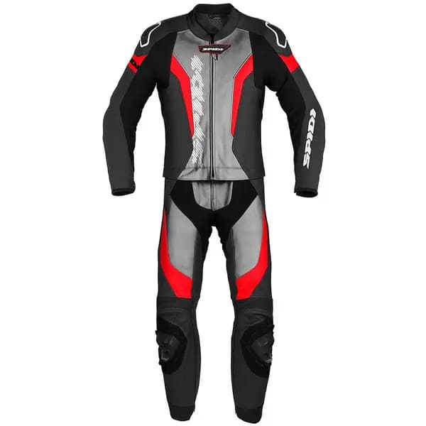 Spidi Laser Touring Two Piece Racing Suit Red Black Size 46