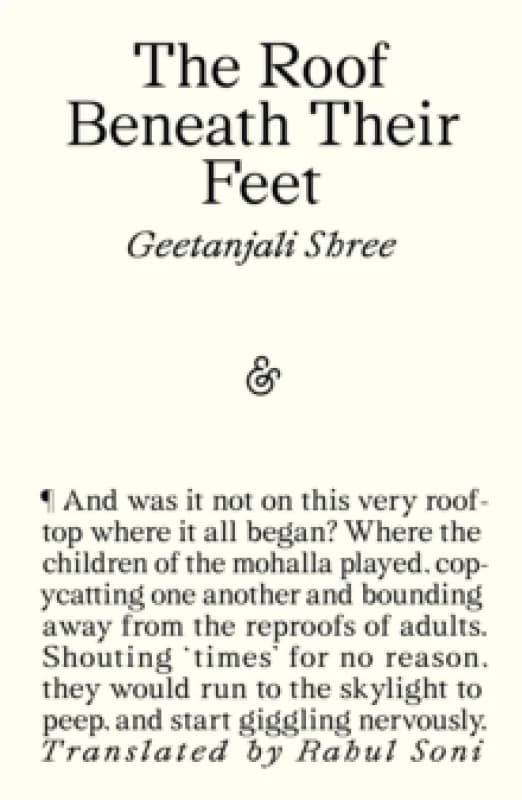 The Roof Beneath Their Feet Paperback / softback