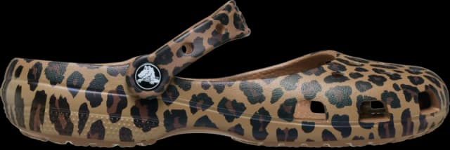 Crocs Women Classic Animal Ballet Flats Sepia/Leopard 6