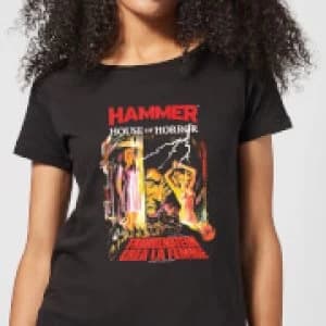 Hammer Horror Frankenstein Crea La Femme Womens T-Shirt - Black