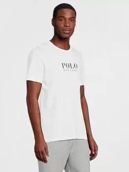Polo Ralph Lauren Lounge Large Logo T-Shirt - White, Size L, Men