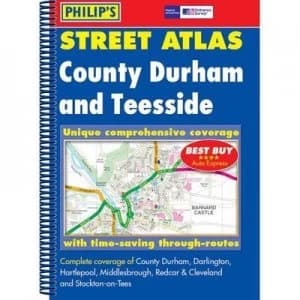 Philips Street Atlas County Durham and Teesside Book