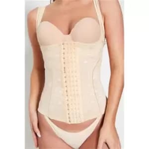 I Saw It First Nude Shapewear Corset Control Vest - Nude