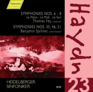 Haydn Symphonies Nos 6 - 8/Symphonies Nos 35 46 51 by Joseph Haydn CD Album