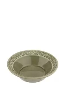 Portmeirion Botanic Garden Harmony Moss Green Set Of 4 Cereal Bowls
