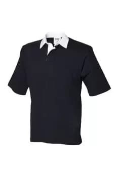 Short Sleeve Sports Rugby Polo Shirt