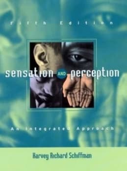 Sensation and Perception by Harvey Richard Schiffman Hardback