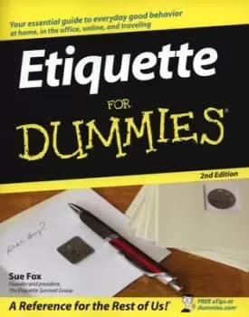 Etiquette for dummies by Sue Fox
