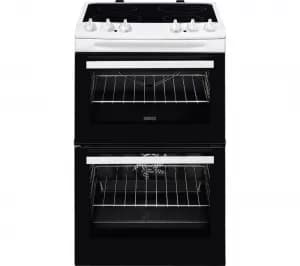 Zanussi ZCV46050WA 55cm Electric Ceramic Cooker