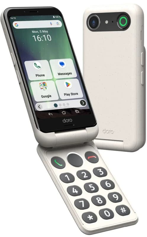 DORO Aurora A20 - 64GB, White 7322460088934