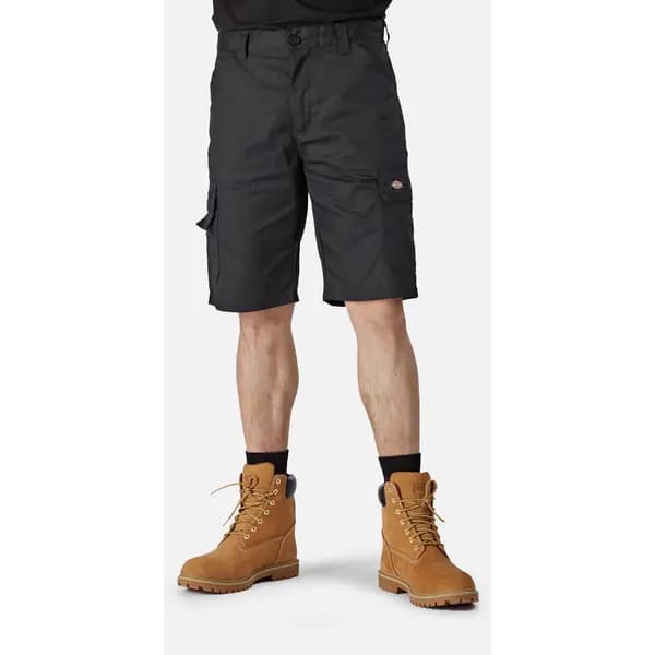 Dickies Mens Everyday Polycotton Buttoned Workwear Cargo Shorts 36 - Waist 36' Black ED247SH-BLKII-36