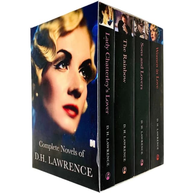 Complete Novels of D. H. Lawrence Box Set Four Classic Titles in One Collector's Edition D.H. Lawrence Books