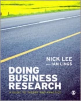Doing Business Research by Nick Lee Book