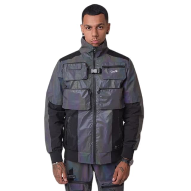 Project X Paris Multi-pocket reflective jacket Project X Paris Noir Male S
